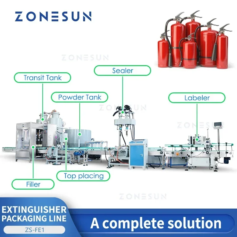 Automatic Dry Chemical Fire Extinguisher Production Line